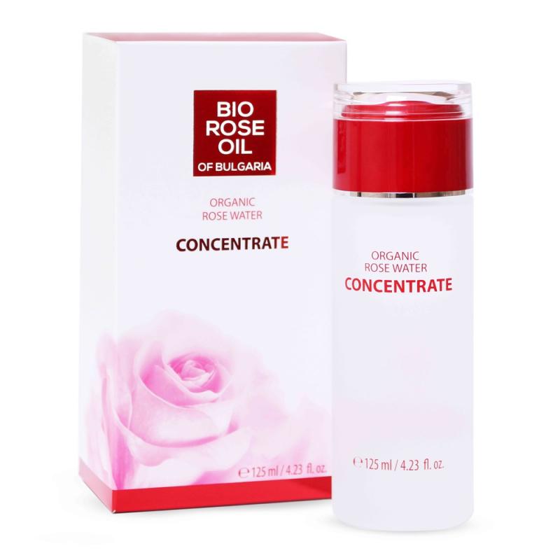 CONCENTRATE of Organic Rose water BIO ROSE OIL 125ml ELLEMARE COSMETICS