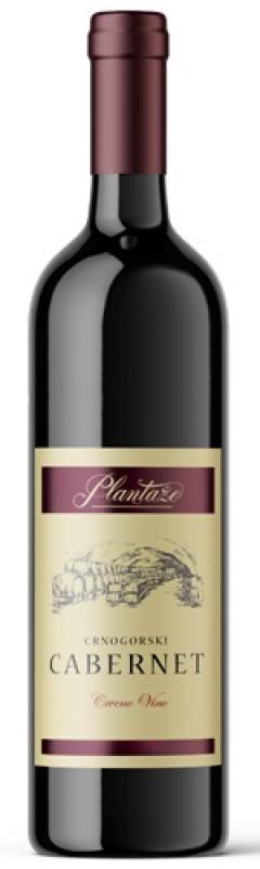 ELLEMARE red wine CABERNET 0,75l Montenegro PLANTAŽE