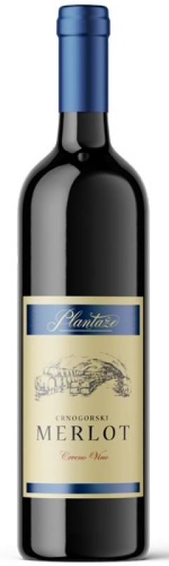 ELLEMARE Red wine MERLOT Plantaze Montenegro