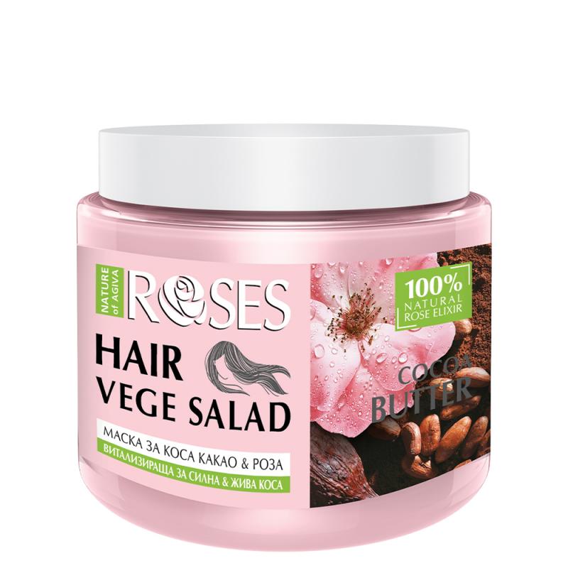 HAIR MASK VEGE SALAD ROSES 