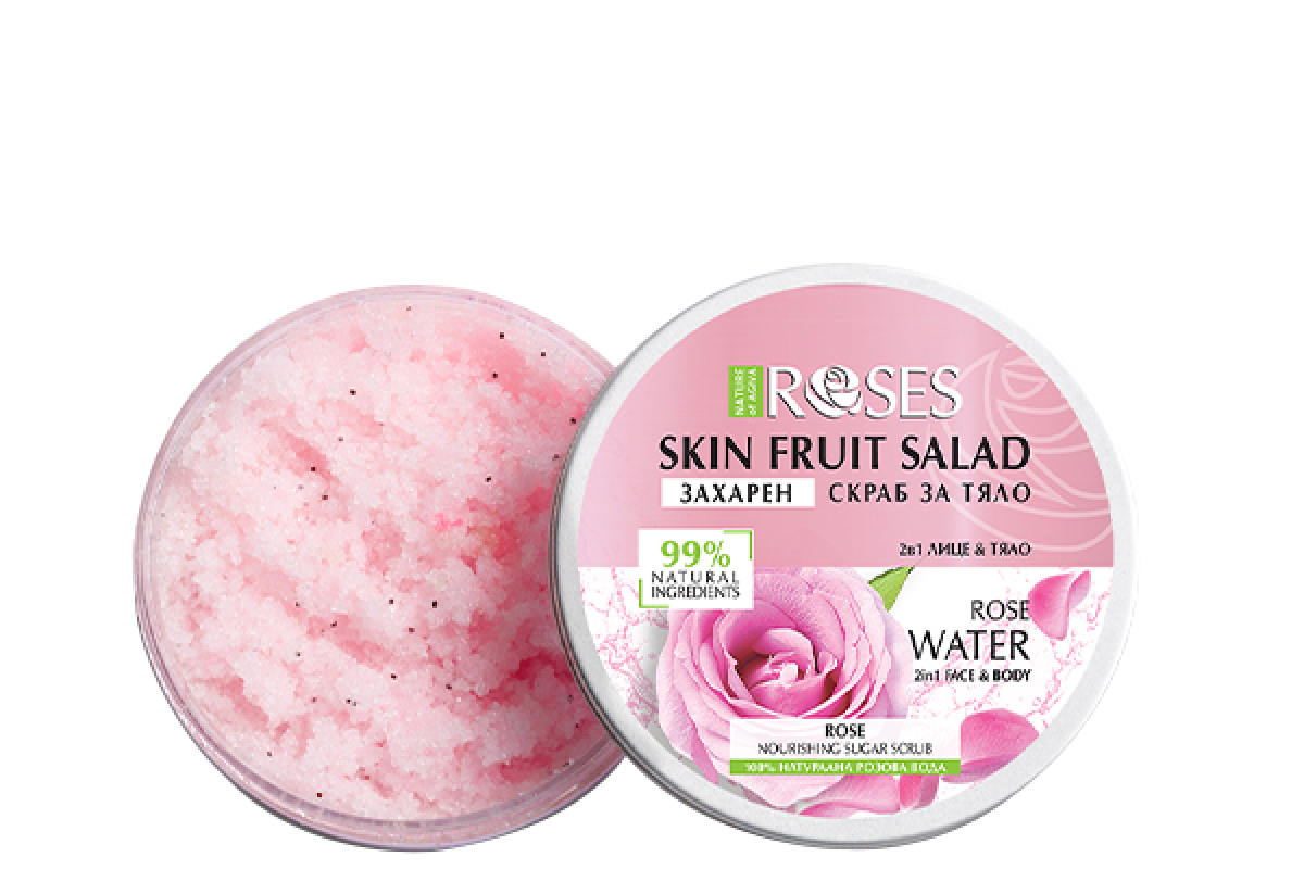 Peeling ROSES FRUIT SALAD Nature ROSE 200ml