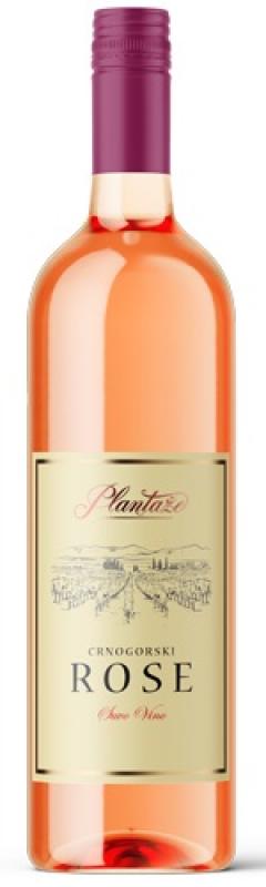 Rose wine ROSE Plantaze Montenegro 0,75l