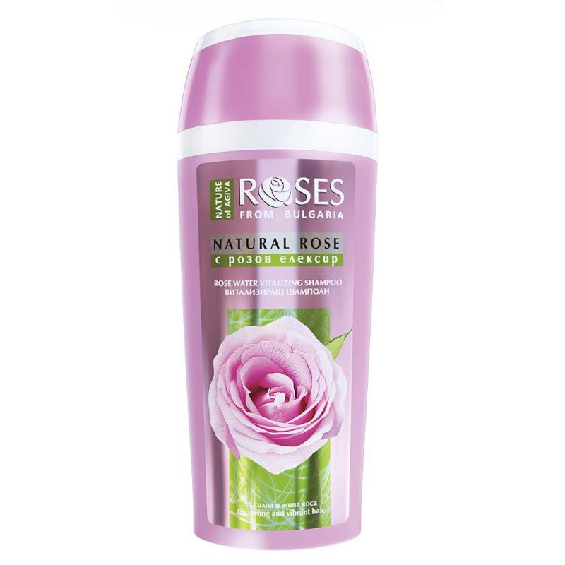 VITALISING SHAMPOO ROSES FOR STRONG AND HEALTHY HAIR with rose elixir 250ml