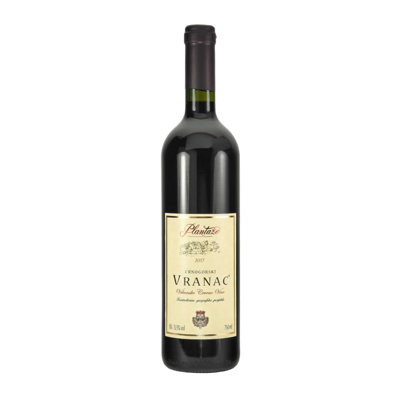ELLEMARE Red wine VRANAC 0.75l Montenegro PLANTAŽE